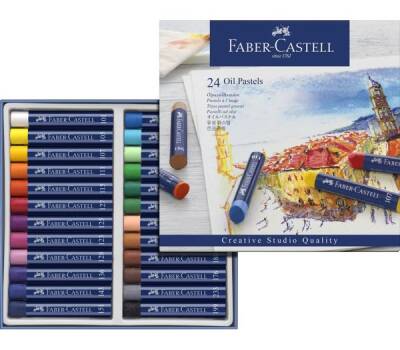 Faber Castell Creative Studio Yağlı Pastel Boya 24 Renk - 1