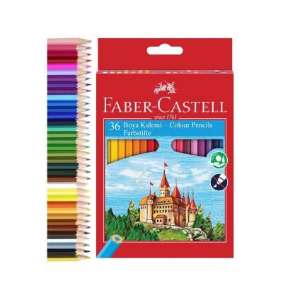 Faber Castell Kuru Boya Kalemi 36 Renk Karton Kutu - 1