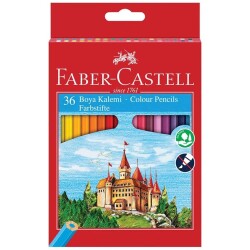 Faber Castell Kuru Boya Kalemi 36 Renk Karton Kutu - 2