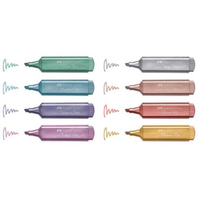 Faber Castell Metalik İşaretleme Kalemi 8 RENK SET - 1