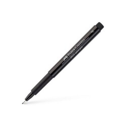 Faber Castell Pitt Artist Pen Çizim Kalemi F Uç 199 Black (Siyah) - 1