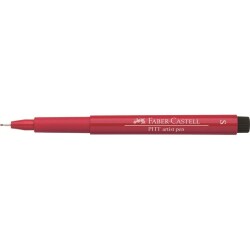 Faber Castell Pitt Artist Pen Çizim Kalemi S Uç 219***Deep Scarlet Red) - 1