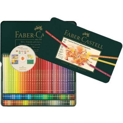 Faber Castell Polychromos Kuru Boya 120 Renk - 1