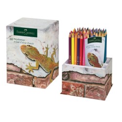 Faber Castell Polychromos Kuru Boya 68 Renk Kalemlikli Set - 1