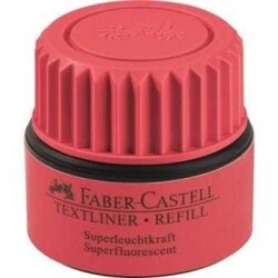 Faber Castell Textliner Refill Fosforlu Kalem Mürekkebi KIRMIZI - 1