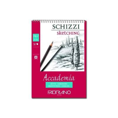 Fabriano Accademia Doğal Grenli Eskiz Defteri 120 gr 50 yp A5 - 1