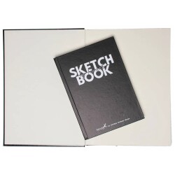 Fanart Academy Sketch Book Siyah Sert Kapaklı A4 80 gr 96 yp - 1