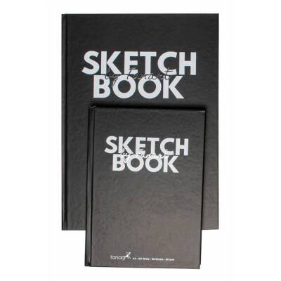 Fanart Academy Sketch Book Siyah Sert Kapaklı A5 80 gr 96 yp - 1