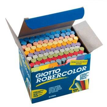 Giotto Robercolor Tebeşir KARIŞIK RENKLİ 100'lü Kutu - 1