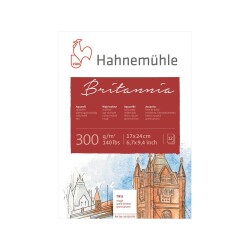 Hahnemühle Britannia Rough Suluboya Blok 17x24 cm. 300 gr. 12 yp. - 1