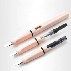 Jinhao Dolma Kalem f Uç 3'lü Set + Mürekkep Metal Kutuda - 2