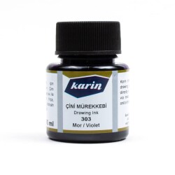 Karin Çini Mürekkebi 303 Mor 45 ml - 1