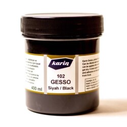 Karin Gesso Siyah 400 ml - 1