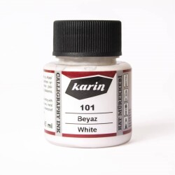 Karin Hat Mürekkebi 101 Beyaz 45 ml - 1