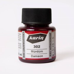 Karin Hat Mürekkebi 302 Mürdüm 45 ml - 1