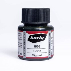 Karin Hat Mürekkebi 606 Ceviz 45 ml - 1