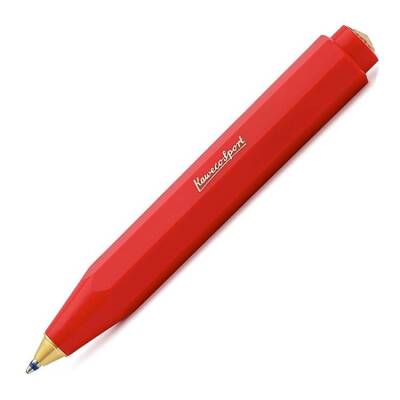 Kaweco Klasik Sport Tükenmez Kalem Kırmızı 10001151 - 1