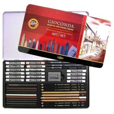 Koh-i Noor Gioconda Art Set Büyük Resim Seti Metal Kutu - 1