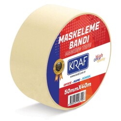 Kraf Maskeleme Bandı 50 mm x 40 mt. - 1