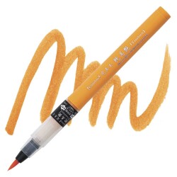 Kuretake Cambio Tambien Brush Pen No:33 CADMIUM ORANGE - 1