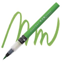 Kuretake Cambio Tambien Brush Pen No:53 SAP GREEN - 1