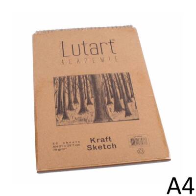 Lutart Kraft Sketch Blok 70 gr. 50 Sayfa A4 - 1