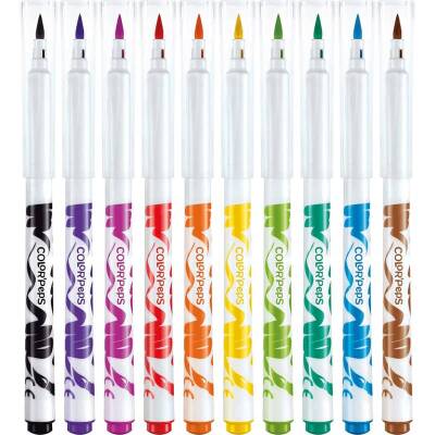 Maped Color'Peps Brush Fırça Uçlu Keçeli Kalem 10'lu 848010 - 2