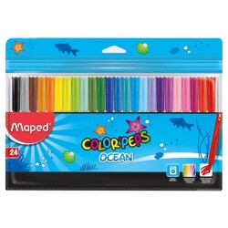 Maped Color'Peps Ocean Yıkanabilir Keçeli Kalem 24'lü 845722 - 3