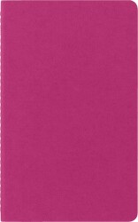 Moleskine Chaier 3'lü Günlük Defter Çizgili L Boy 13x21 cm 80 Sayfa Kinetik Pembe - 7