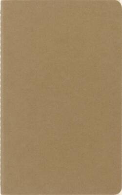 Moleskine Chaier 3'lü Günlük Defter Çizgisiz L Boy 13x21 cm 80 Sayfa Kraft - 7