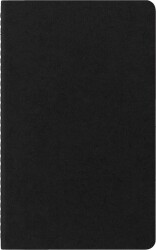 Moleskine Chaier 3'lü Günlük Defter Çizgisiz L Boy 13x21 cm 80 Sayfa Siyah - 7