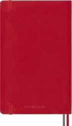 Moleskine LG Yumuşak Kapak Çizgili Defter L Boy 13x21 cm 400 Sayfa Scarlet Kırmızı  - 2