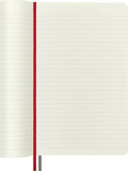 Moleskine LG Yumuşak Kapak Çizgili Defter L Boy 13x21 cm 400 Sayfa Scarlet Kırmızı  - 4