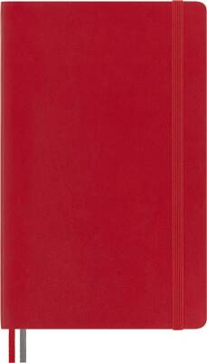 Moleskine LG Yumuşak Kapak Çizgili Defter L Boy 13x21 cm 400 Sayfa Scarlet Kırmızı  - 6