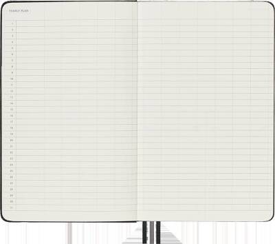 Moleskine Pro Project Planner Sert Kapak L Boy 13x21 cm 288 Sayfa Siyah - 10