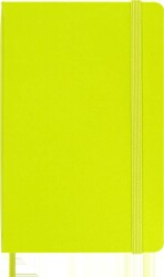 Moleskine Sert Kapak Çizgili Defter Cep Boy 9x14 cm 192 Sayfa Limon Yeşili - 6