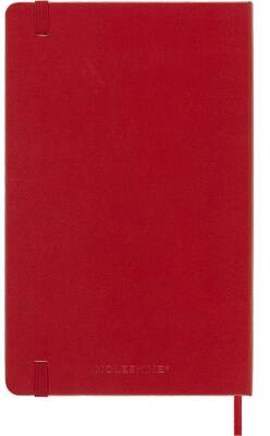 Moleskine Sert Kapak Çizgili Defter L Boy 13x21 cm 240 Sayfa Scarlet Kırmızı - 2