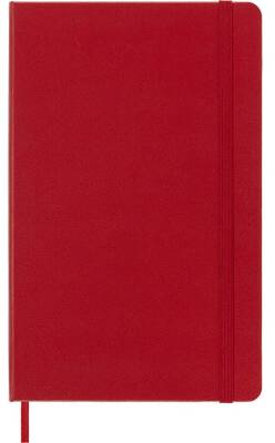 Moleskine Sert Kapak Çizgili Defter L Boy 13x21 cm 240 Sayfa Scarlet Kırmızı - 6