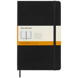 Moleskine Sert Kapak Çizgili Defter L Boy 13x21 cm 240 Sayfa Siyah - 1