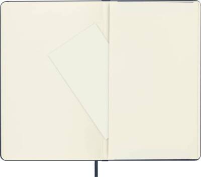 Moleskine Sert Kapak Çizgisiz Defter L Boy 13x21 cm 240 Sayfa Safir Mavi - 3