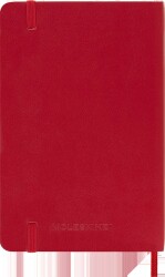 Moleskine Yumuşak Kapak Çizgili Defter Cep Boy 9x14 cm 192 Sayfa Scarlet Kırmızı - 2