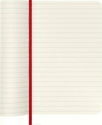 Moleskine Yumuşak Kapak Çizgili Defter Cep Boy 9x14 cm 192 Sayfa Scarlet Kırmızı - 4