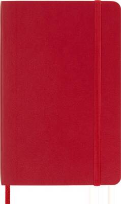 Moleskine Yumuşak Kapak Çizgili Defter Cep Boy 9x14 cm 192 Sayfa Scarlet Kırmızı - 6