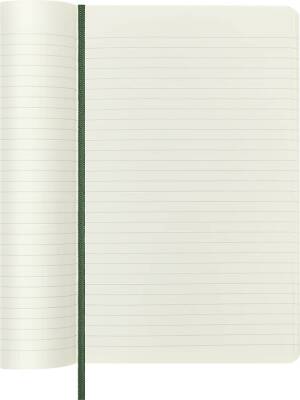 Moleskine Yumuşak Kapak Çizgili Defter L Boy 13x21 cm 192 Sayfa Mersin Yeşili - 4