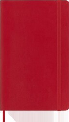 Moleskine Yumuşak Kapak Çizgili Defter L Boy 13x21 cm 192 Sayfa Scarlet Kırmızı - 6