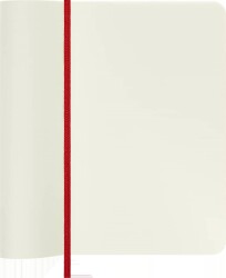 Moleskine Yumuşak Kapak Çizgisiz Defter Cep Boy 9x14 cm 192 Sayfa Scarlet Kırmızı - 4