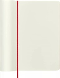 Moleskine Yumuşak Kapak Çizgisiz Defter L Boy 13x21 cm 192 Sayfa Scarlet Kırmızı - 4