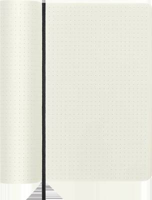 Moleskine Yumuşak Kapak Noktalı Defter L Boy 13x21 cm 192 Sayfa Siyah - 4