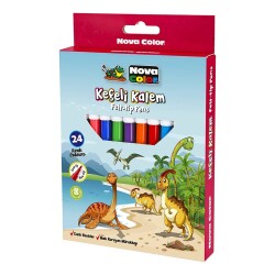 Nova Color Keçeli Kalem 24 Renk Set - 1