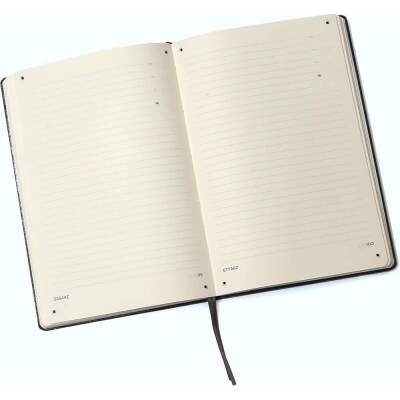 O2O Sert Kapak Lastikli Defter 14x21 cm 88 yp Çizgili Kırmızı - 2